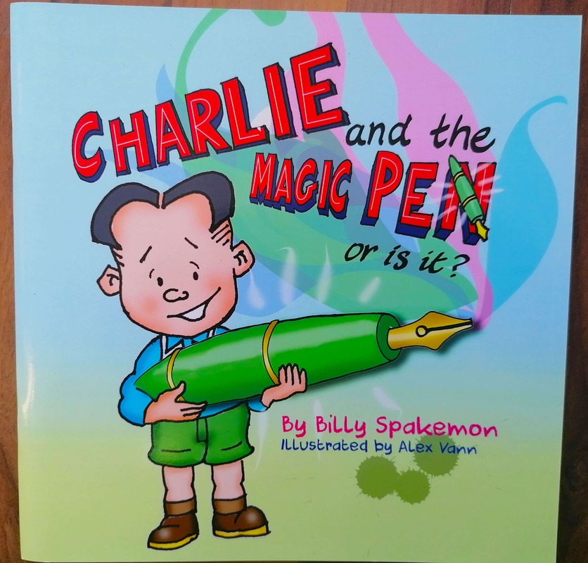 Charlie Magic Pen Grigg Children's story illustrated
